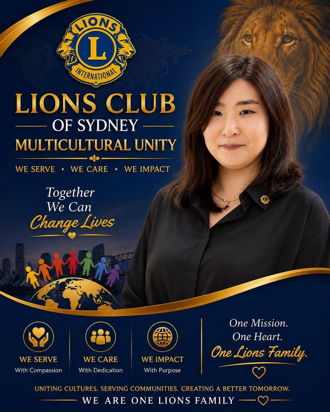 Jihyun Kang — Treasurer, Lions Club of Sydney Multicultural Unity
